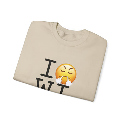 "I'm Furious about Wisconsin" Sweatshirt