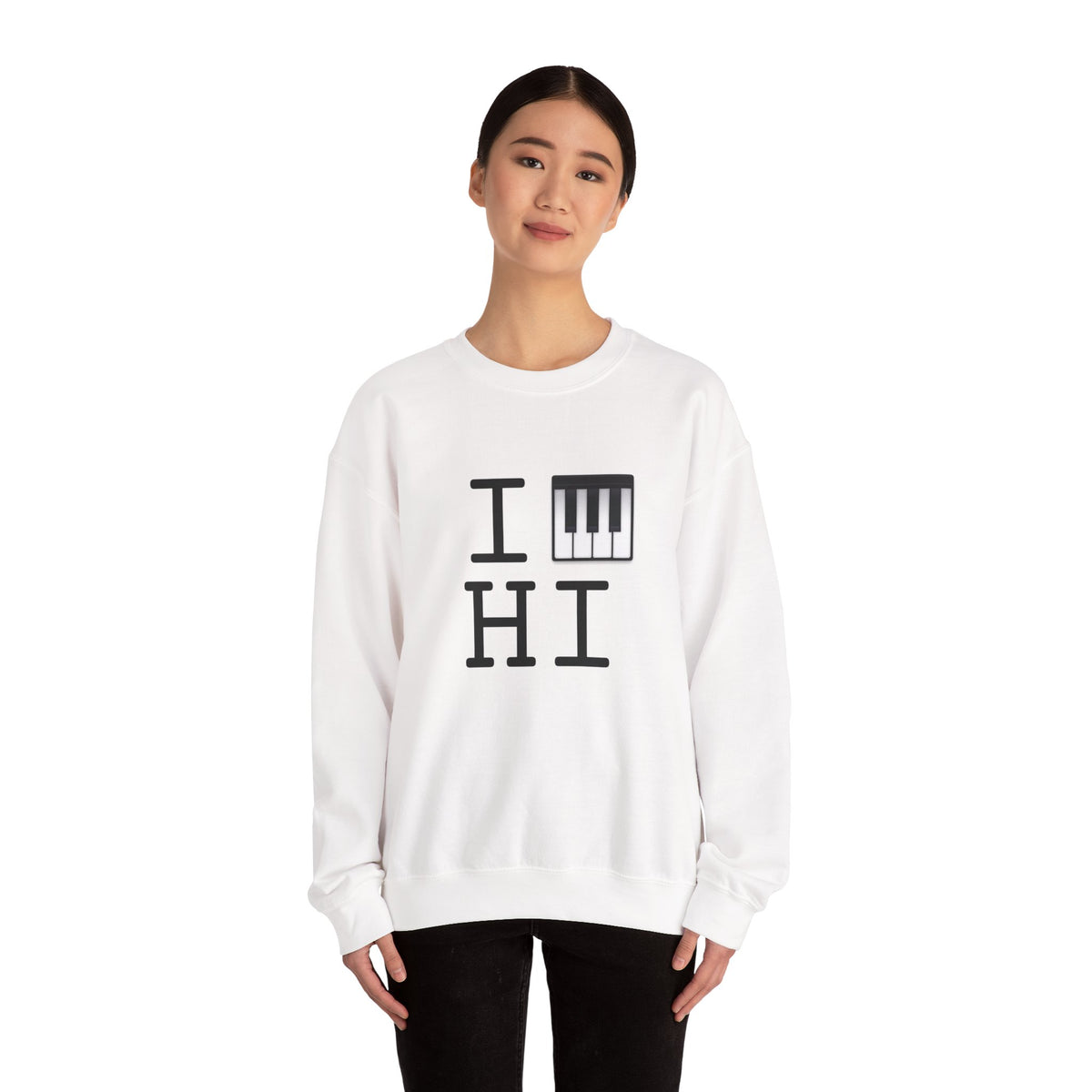 "I Piano Hawaii" Sweatshirt