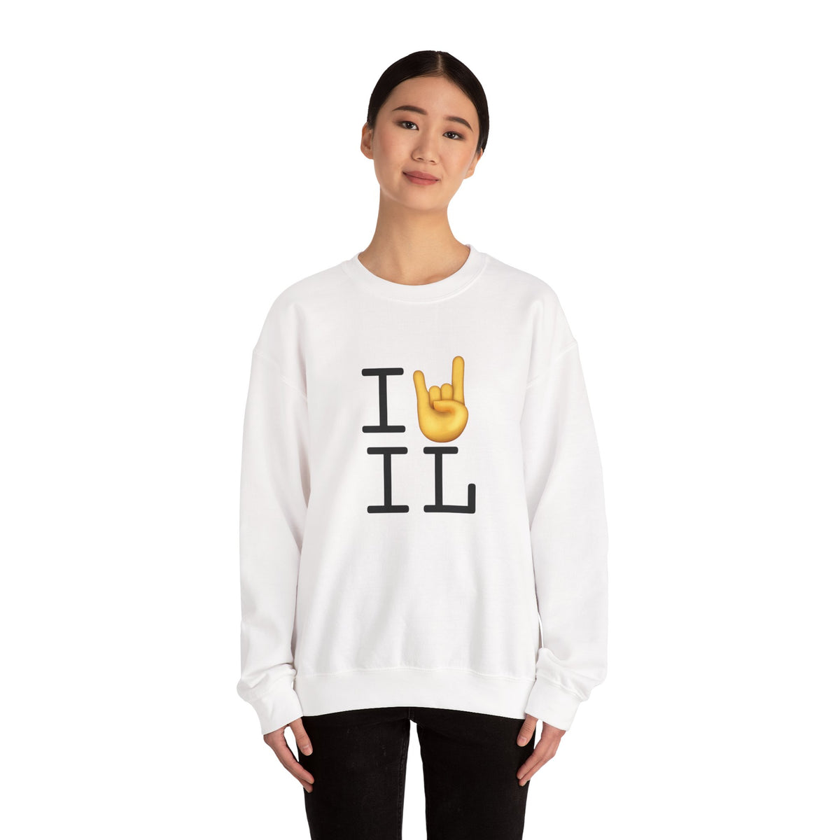 "I Rock On with Illinois" Sweatshirt