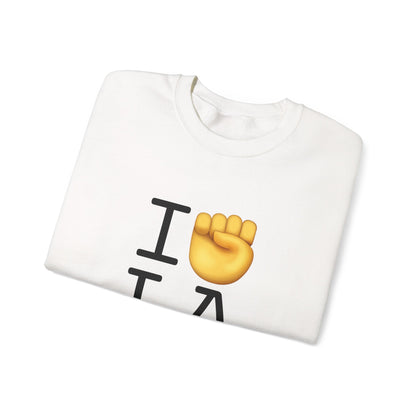 "I Raise my Fist with Louisiana" Sweatshirt