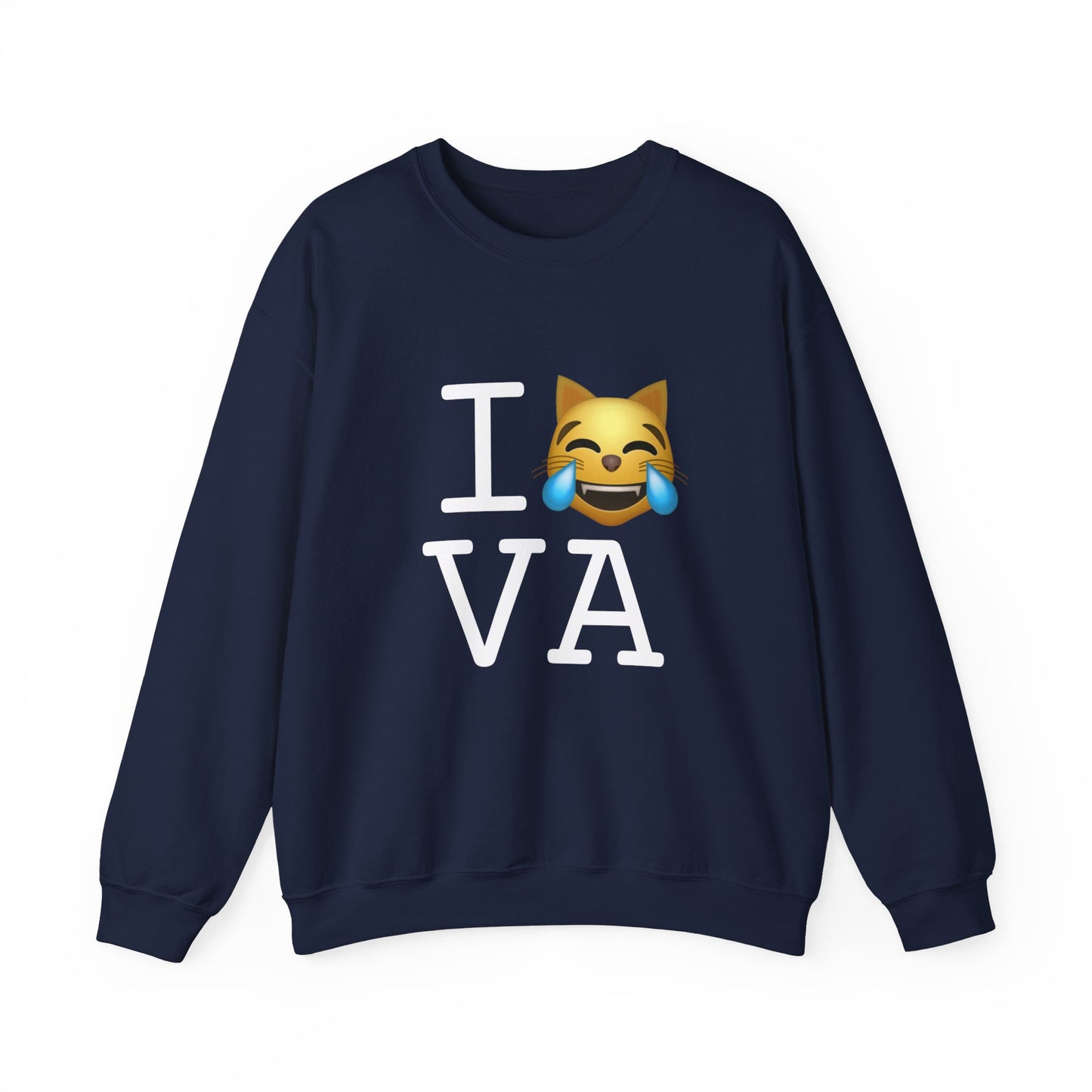 "I'm Laughing like a Cat at Virginia" Sweatshirt