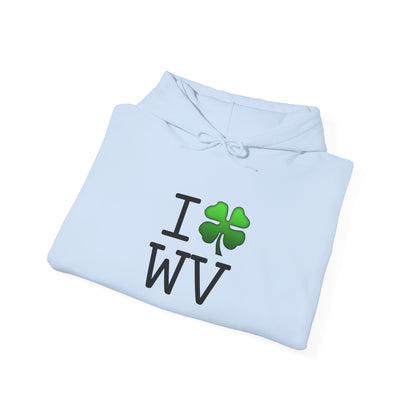 "I'm Lucky (Clover) in West Virginia" Hoodie