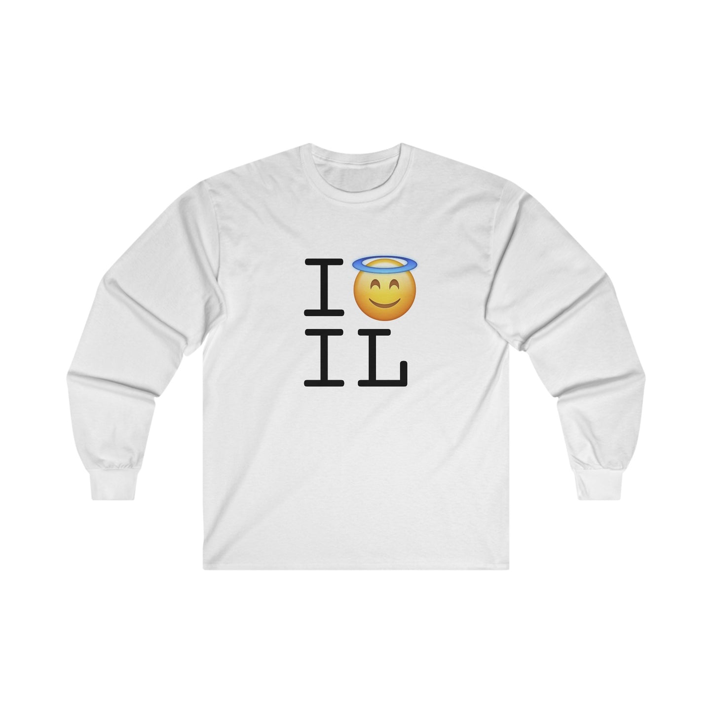 "I'm an Angel in Illinois" Long Sleeve Shirt