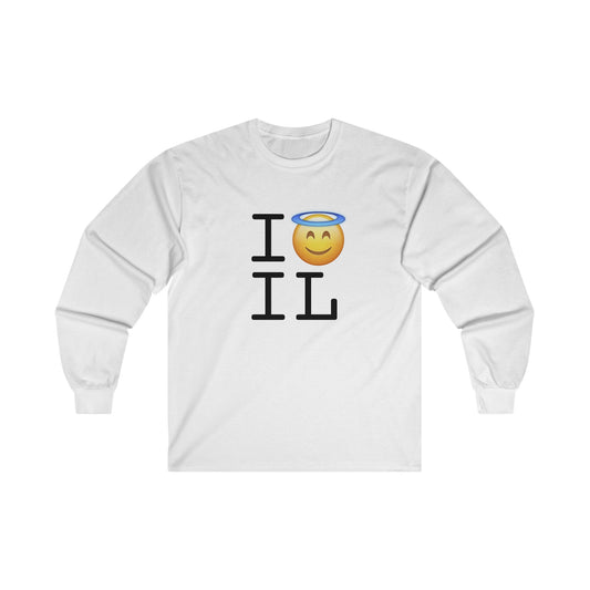 "I'm an Angel in Illinois" Long Sleeve Shirt