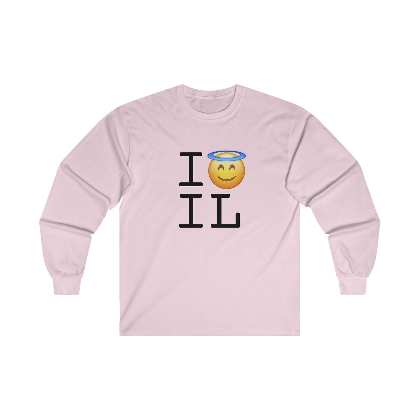 "I'm an Angel in Illinois" Long Sleeve Shirt