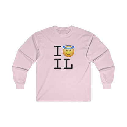"I'm an Angel in Illinois" Long Sleeve Shirt