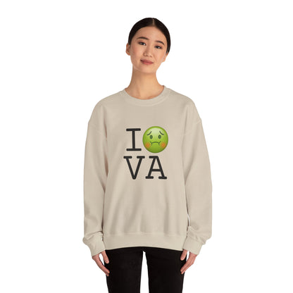 "I'm Nauseous about Virginia" Sweatshirt