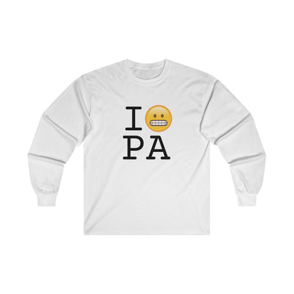 "I Grimace About Pennsylvania" Long Sleeve Shirt