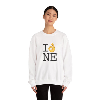 "I'm OK with Nebraska" Sweatshirt