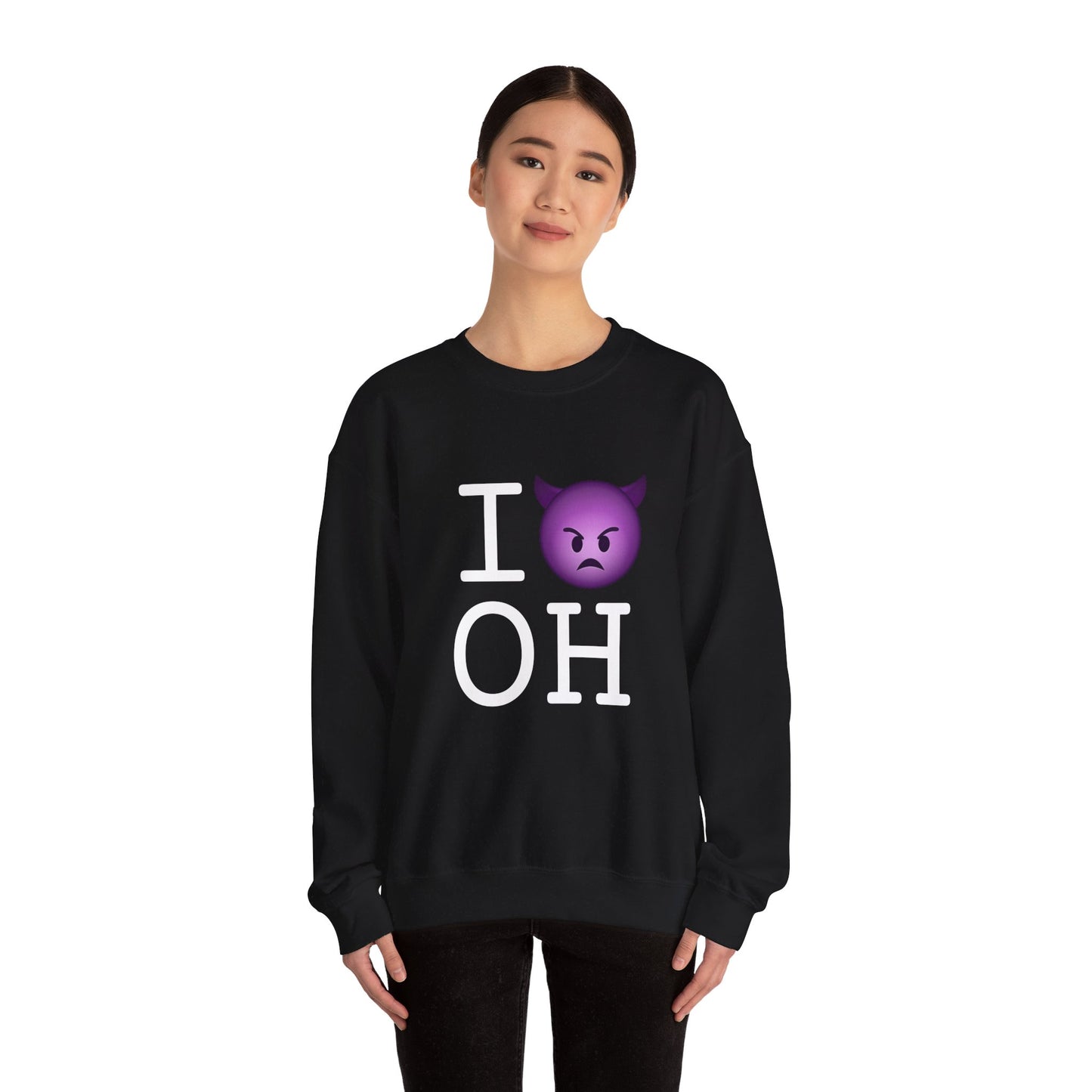 "I'm an Angry Devil about Ohio" Sweatshirt