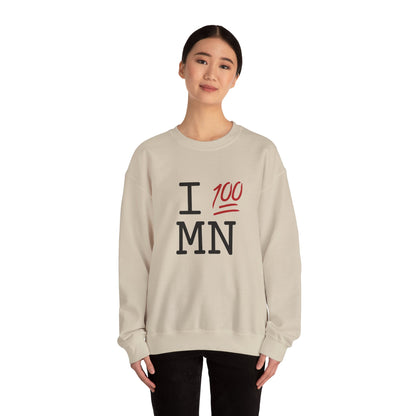 "I Keep it 100 in Minnesota" Sweatshirt