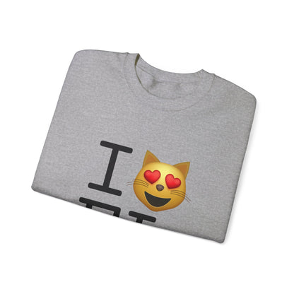 "I'm a Cat that Loves Florida" Sweatshirt