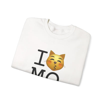 "I'm a Kissing Cat toward Missouri" Sweatshirt