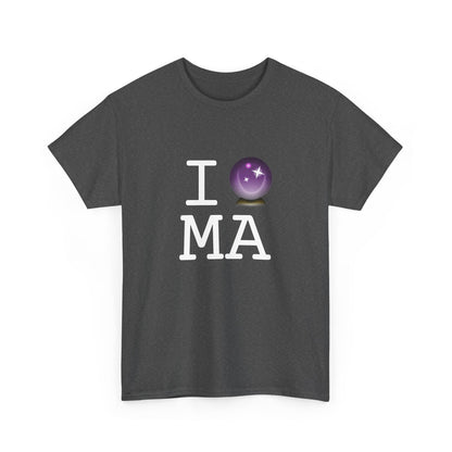 "I Predict the Future (Crystal Ball) of Massachusetts" Tee
