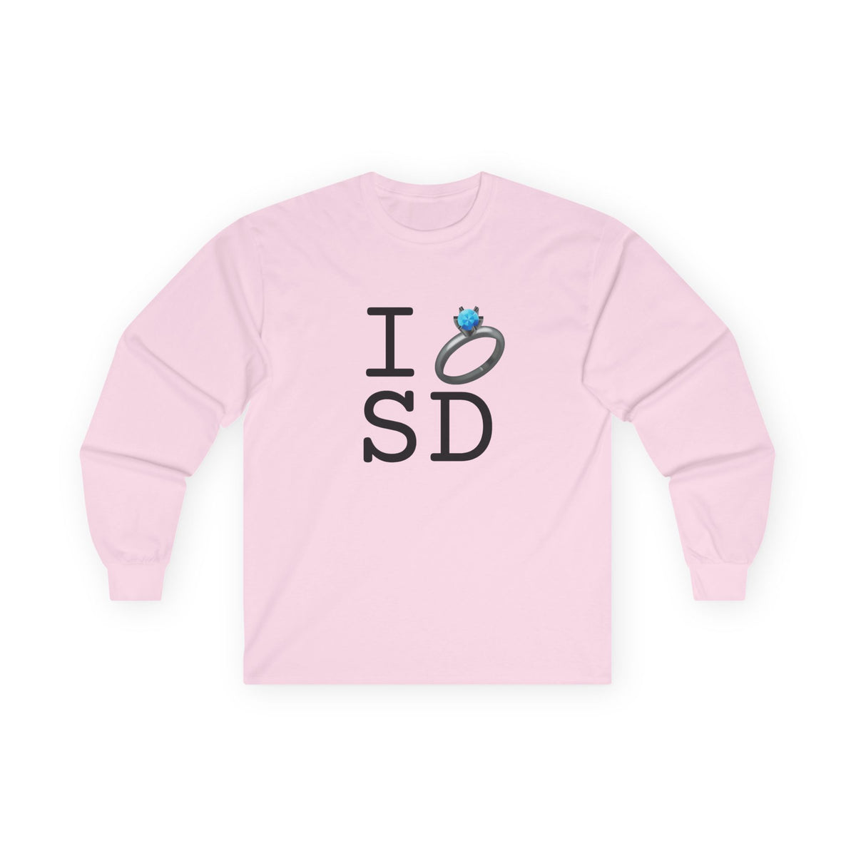 "I'm Married to (Diamond Ring) South Dakota" Long Sleeve Shirt