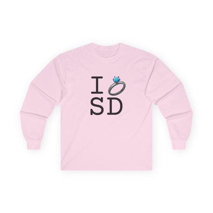 "I'm Married to (Diamond Ring) South Dakota" Long Sleeve Shirt
