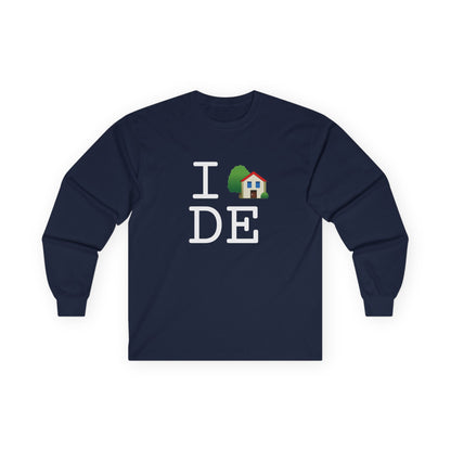 "I'm Home in Delaware" Long Sleeve Shirt