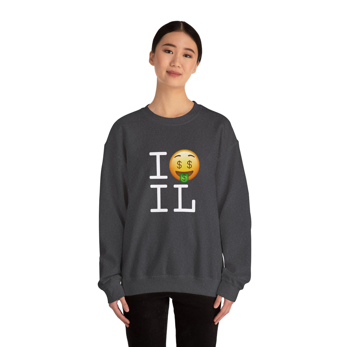 "I Get Rich in Illinois" Sweatshirt