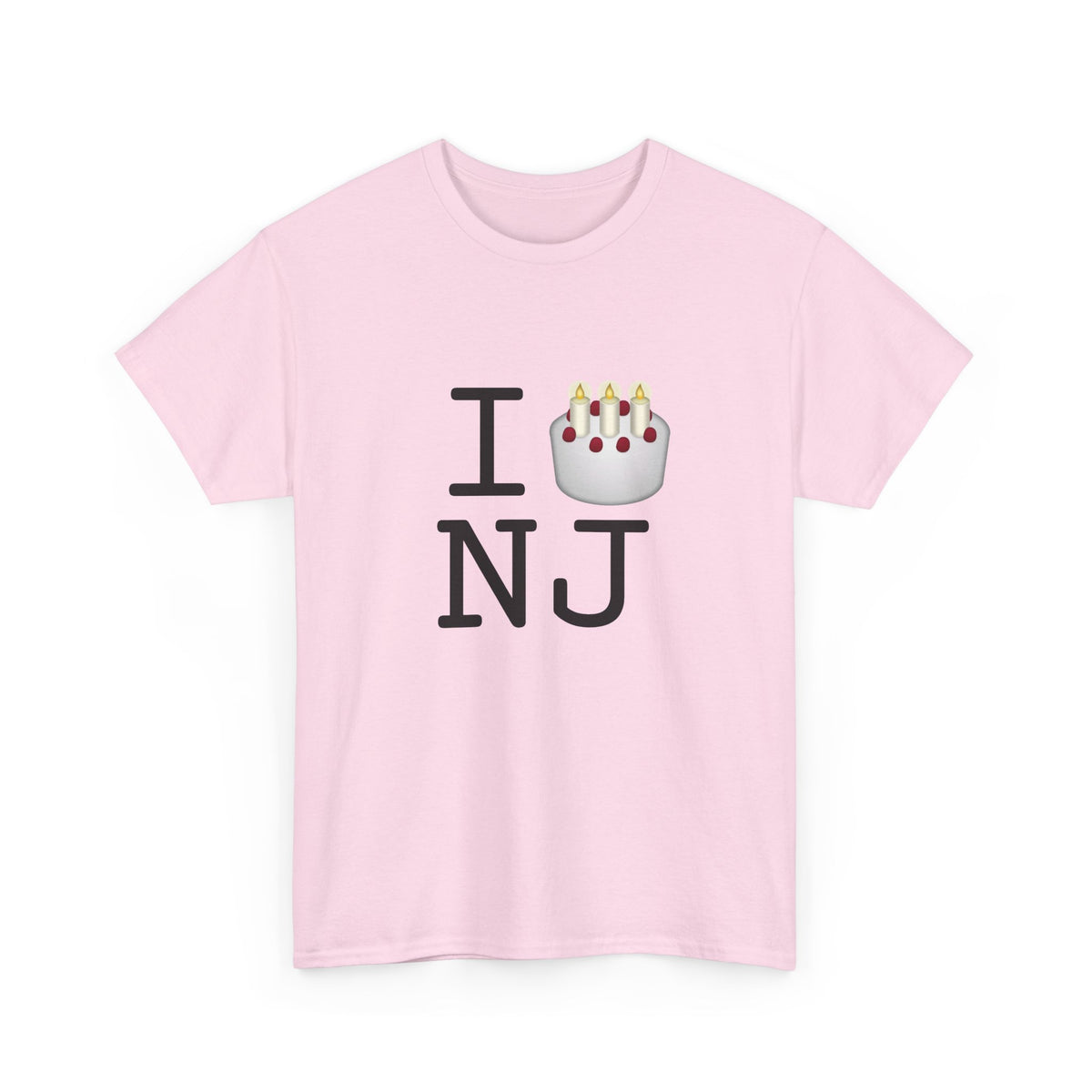 "I Birthday Cake New Jersey" Tee