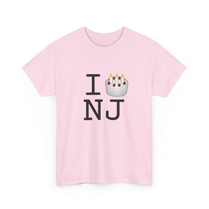 "I Birthday Cake New Jersey" Tee
