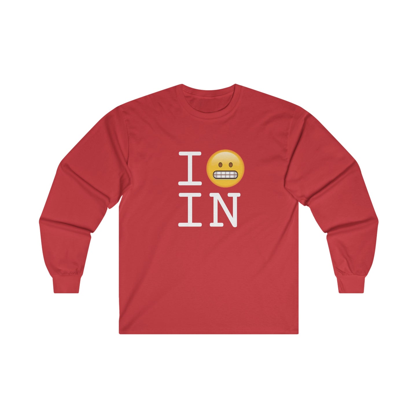 "I Grimace About Indiana" Long Sleeve Shirt