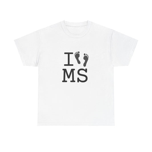 "I leave Footsteps in Mississippi" Tee