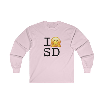 "I Hug South Dakota" Long Sleeve Shirt