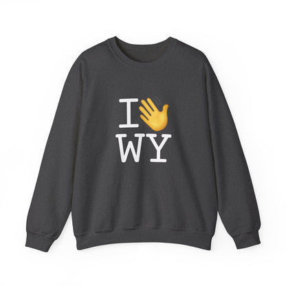 "I Wave at Wyoming" Sweatshirt