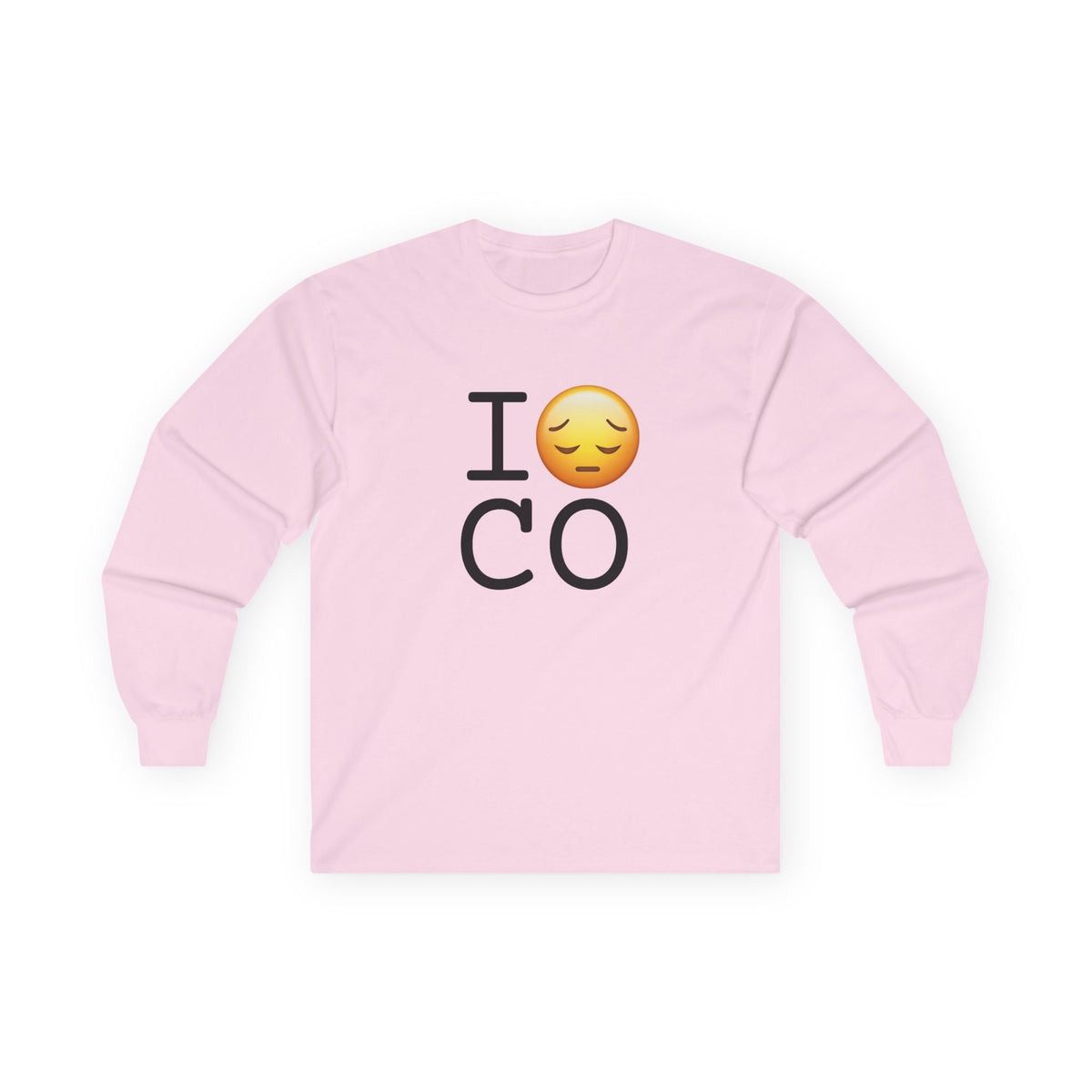 "I'm Depressed about Colorado" Long Sleeve Shirt