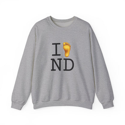 "I Foot North Dakota" Sweatshirt