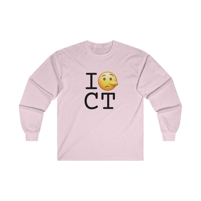 "I Lie about Connecticut" Long Sleeve Shirt