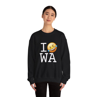 "I Laugh Hard (LMFAO) at Washington" Sweatshirt