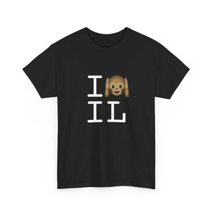 "I Don't Hear Illinois" Tee