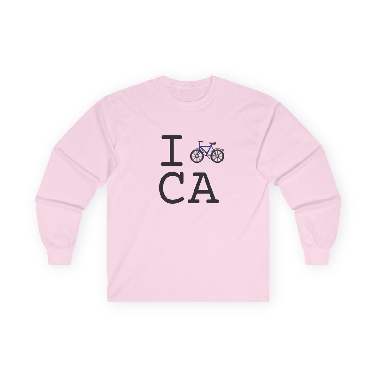 "I Bicycle California" Long Sleeve Shirt