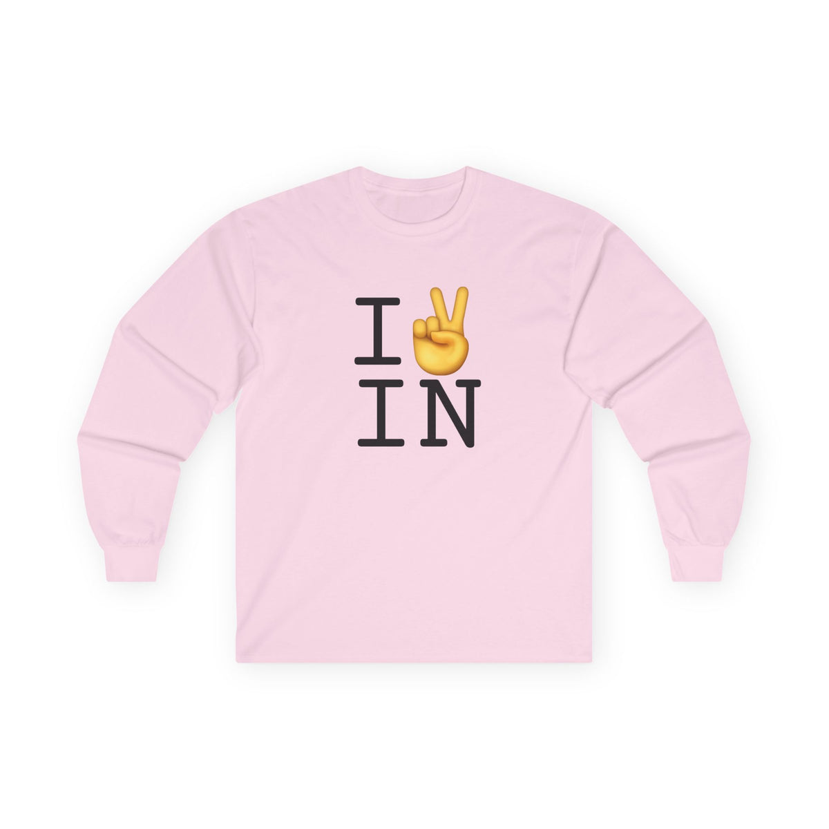 "I Show Peace to Indiana" Long Sleeve Shirt