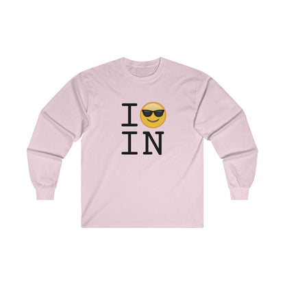 "I'm Cool with Indiana" Long Sleeve Shirt