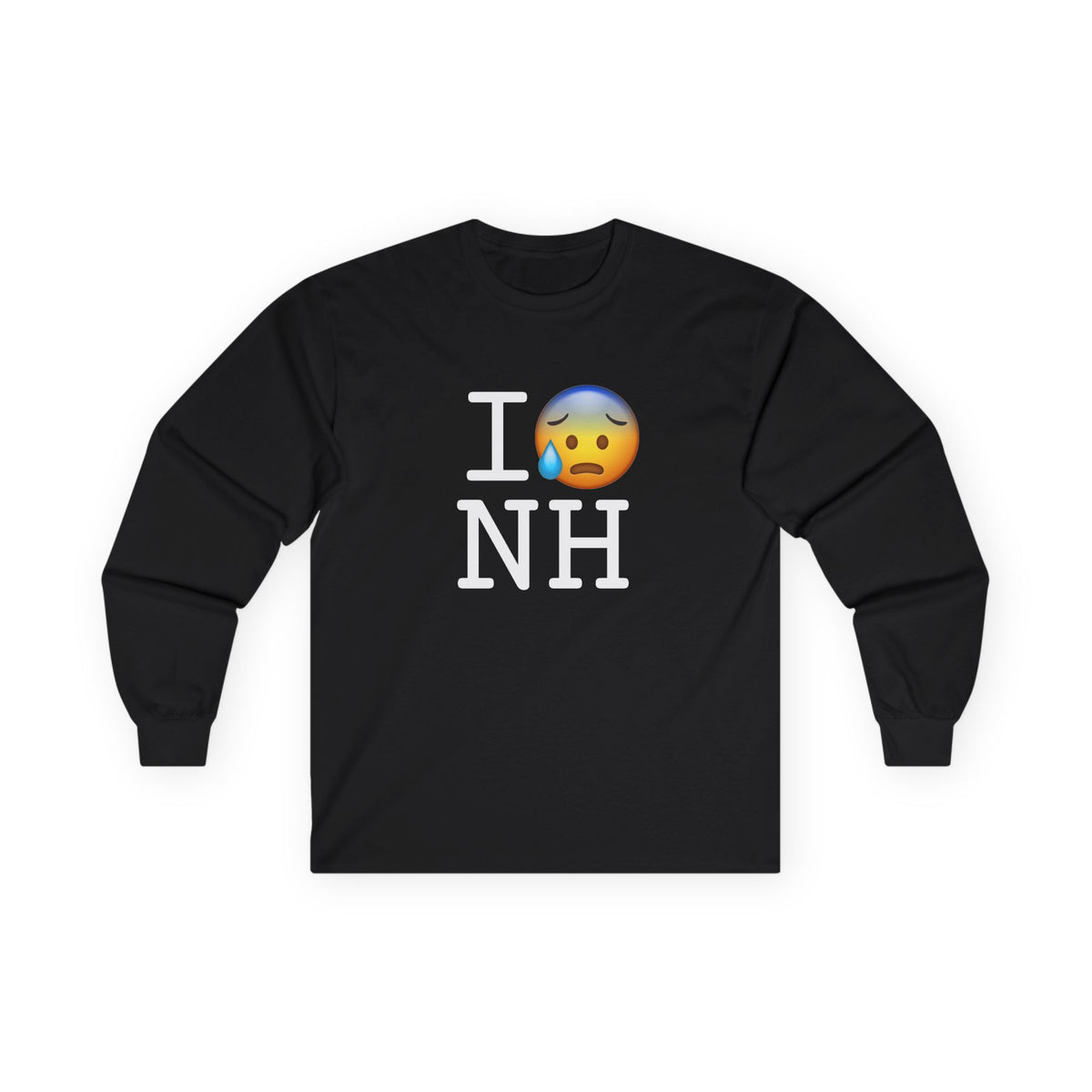 "I'm Anxiously Sweating in New Hampshire" Long Sleeve Shirt
