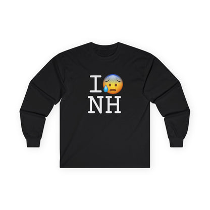 "I'm Anxiously Sweating in New Hampshire" Long Sleeve Shirt