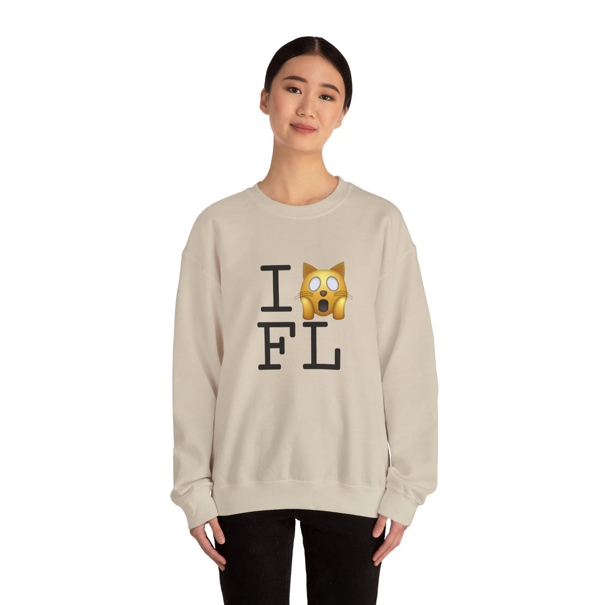 "I'm a Scaredy Cat about Florida" Sweatshirt