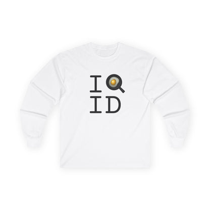 "I Cook in Idaho" Long Sleeve Shirt