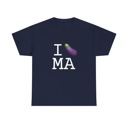"I Eggplant Massachusetts" Tee