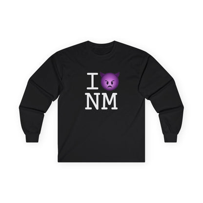 "I'm an Angry Devil about New Mexico" Long Sleeve Shirt