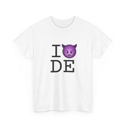 "I'm an Angry Devil about Delaware" Tee