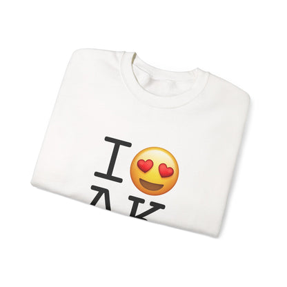 "I have Heart Eyes for Alaska" Sweatshirt
