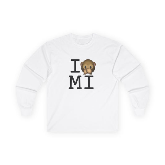 "I Don't Speak about Michigan" Long Sleeve Shirt
