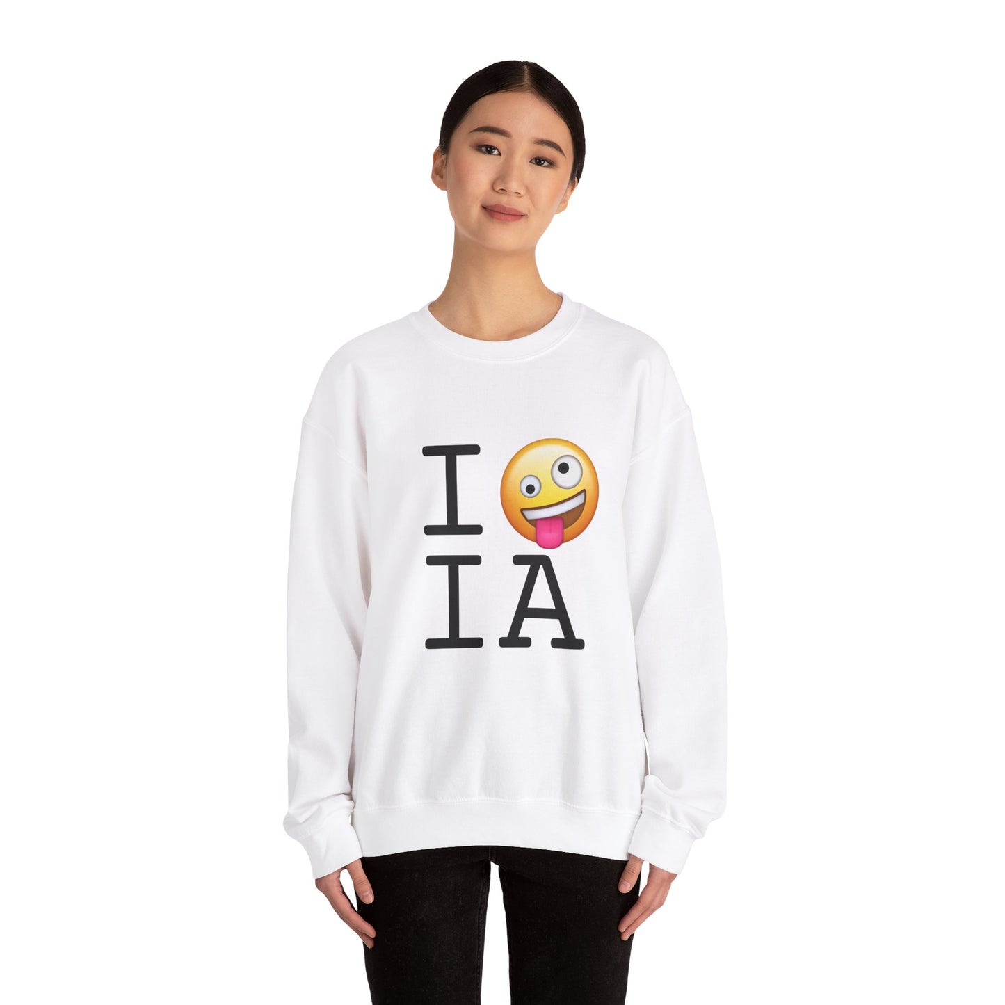 "I'm Crazy about Iowa" Sweatshirt