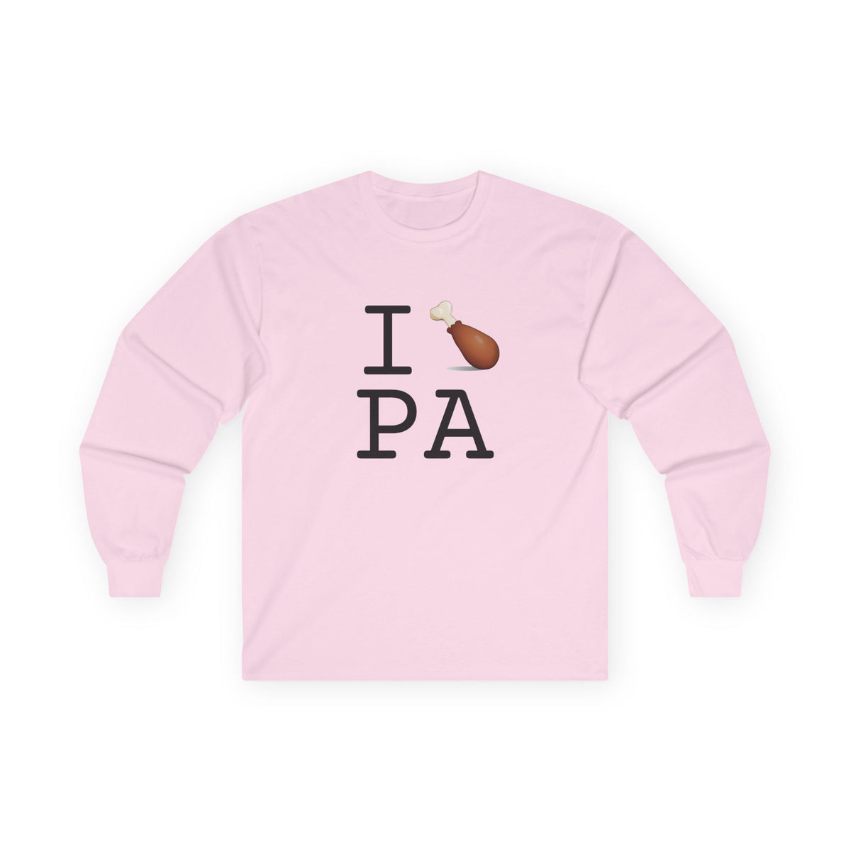"I Chicken Drumstick Pennsylvania" Long Sleeve Shirt