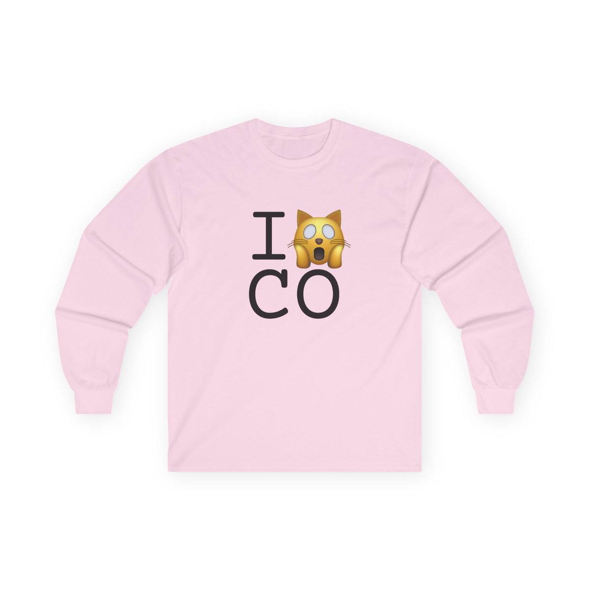 "I'm a Scaredy Cat about Colorado" Long Sleeve Shirt