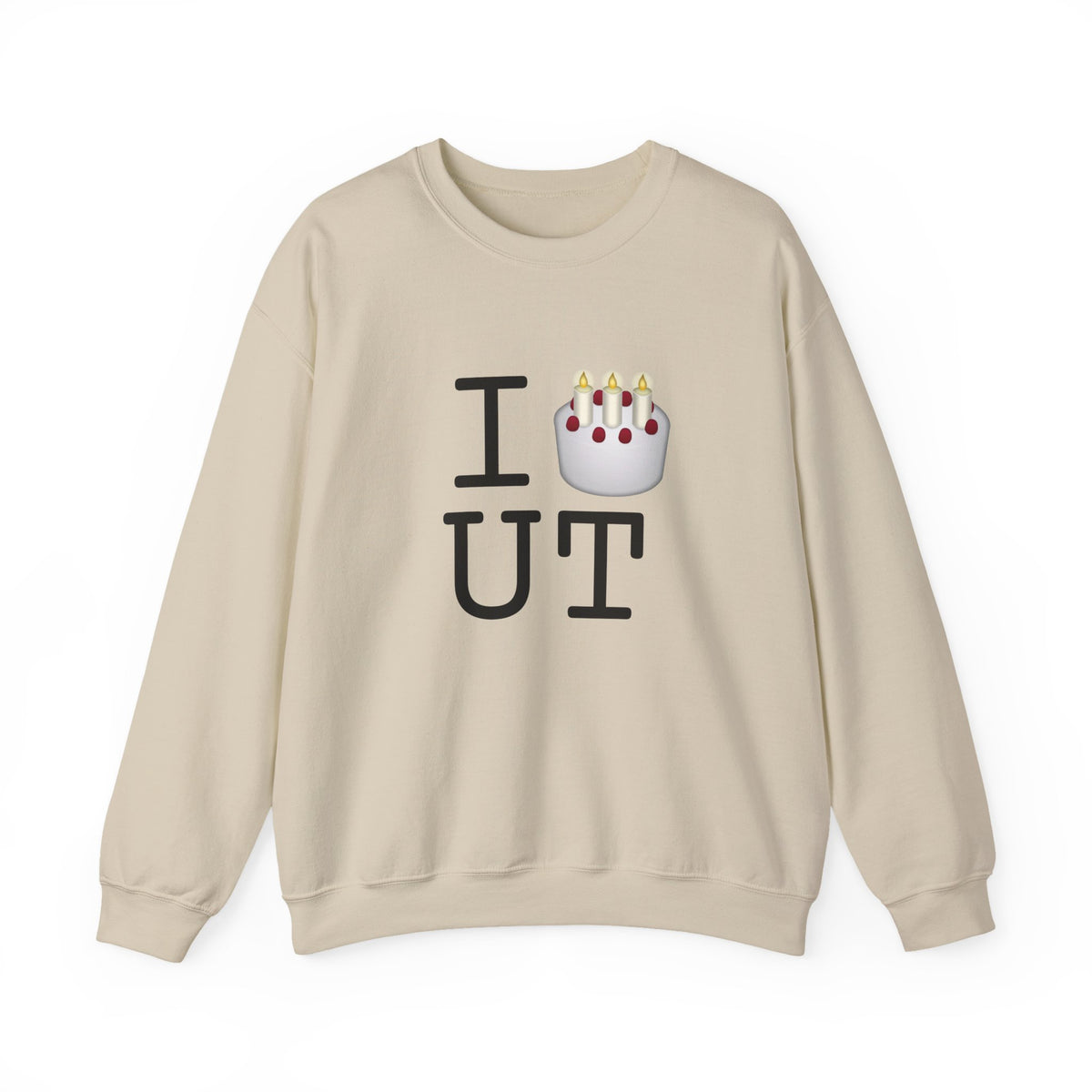 "I Birthday Cake Utah" Sweatshirt