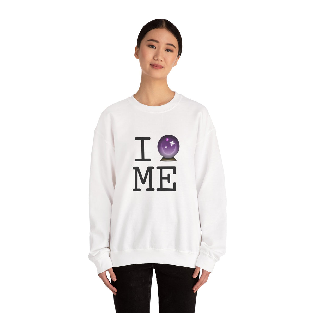 "I Predict the Future (Crystal Ball) of Maine" Sweatshirt